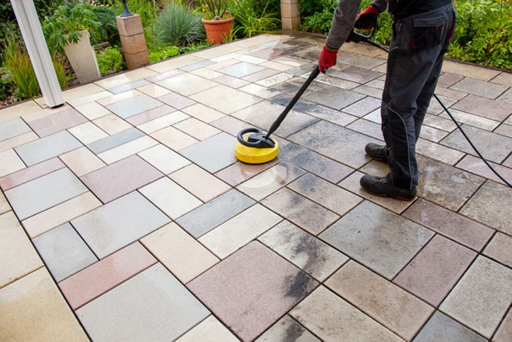 Cleaning Brick Pavers