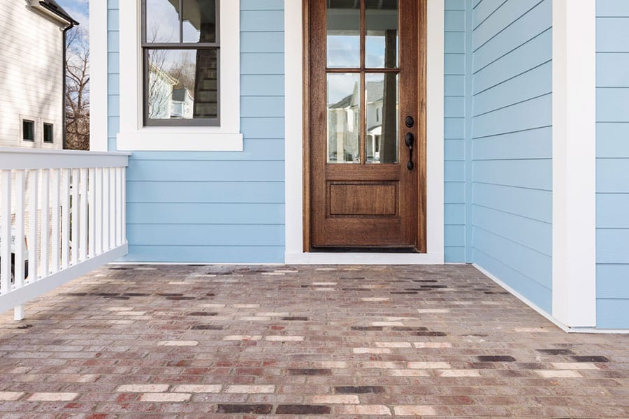Brick Porch in Huntington Woods MI